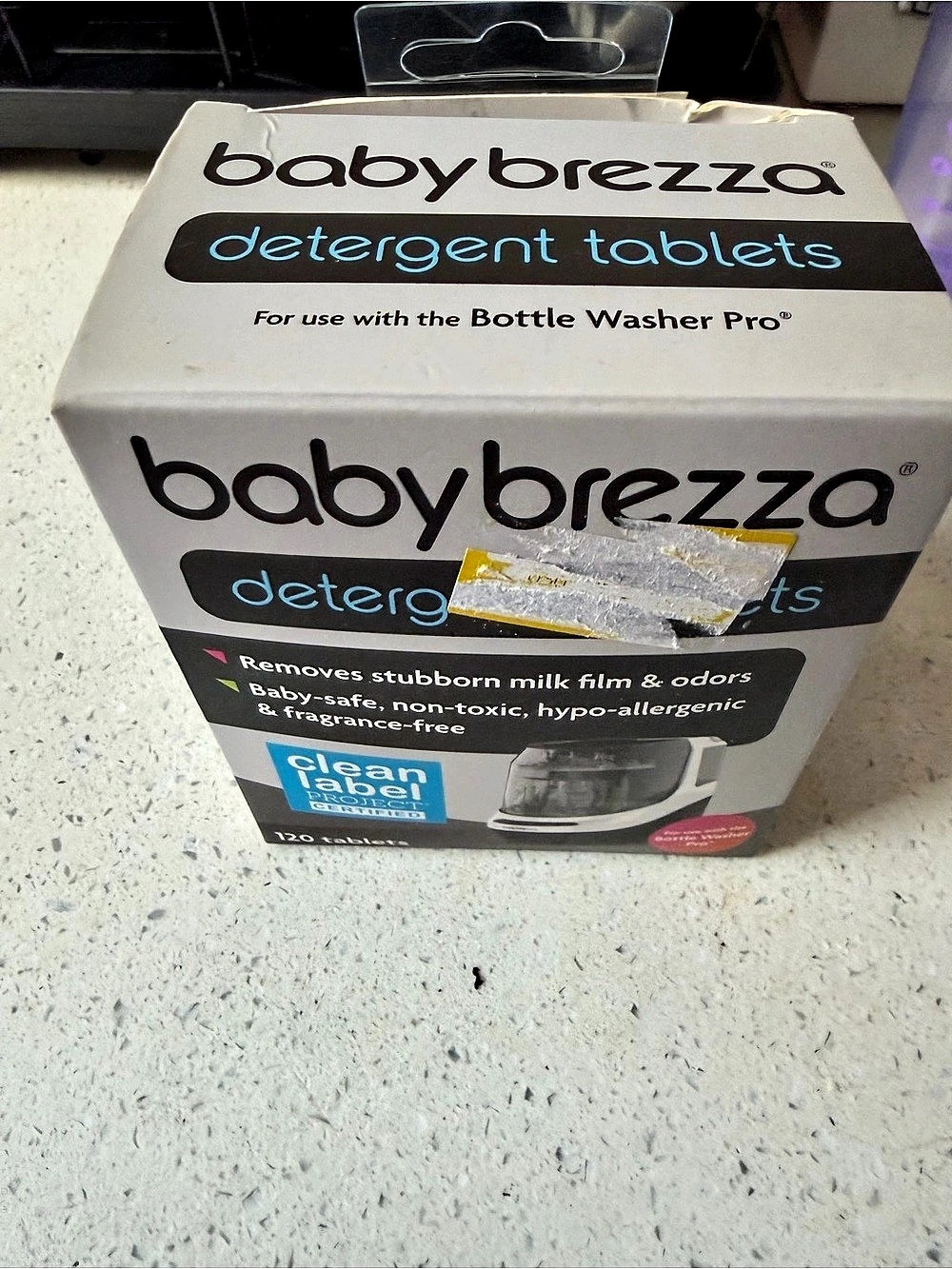 Baby Brezza Detergent Tablets for Bottle Washer Pro